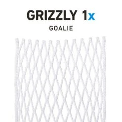 Stringking Grizzly 1X Goalie Mesh - White