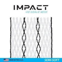 ECD Lacrosse Impact Striker 12D Goalie Mesh - Semi-Soft
