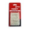 STX Lacrosse KNOT Mesh Piece - White 1 STX Lacrosse KNOT Mesh Piece - White -Lacrosse Unlimited Sales Shop knot mesh main