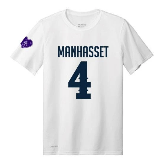 Lacrosse Unlimited Manhasset Whiteout Lacrosse Tee 3 Lacrosse Unlimited Manhasset Whiteout Lacrosse Tee