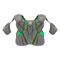 Maverik MX EKG Grey Lacrosse Shoulder Pads -Lacrosse Unlimited Sales Shop mx ekg shoulderpad back