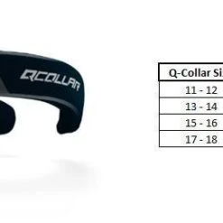 Q-Collar Sleeve -Lacrosse Unlimited Sales Shop qcollar sleeve size chart