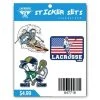 Lacrosse Unlimited UNLTD Wave Sticker Pack
