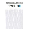 StringKing Type 3x Mesh -Lacrosse Unlimited Sales Shop string king 3x mesh white