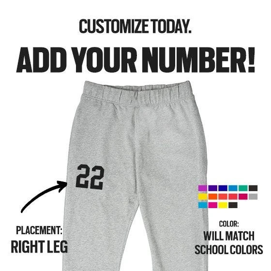 Lacrosse Unlimited Syracuse Lacrosse Adult Sweatpants 4 Lacrosse Unlimited Syracuse Lacrosse Adult Sweatpants - Image 2