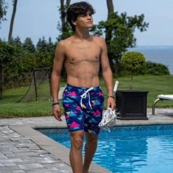 Lacrosse Unlimited Swim Dodge 80's Lacrosse Shorts -Lacrosse Unlimited Sales Shop swim dodge 80s style pic 1