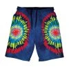 Lacrosse Unlimited Navy Tie Dye Lacrosse Shorts