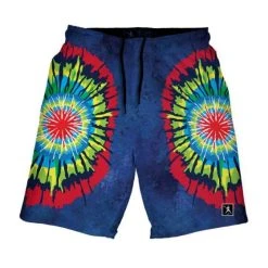 Lacrosse Unlimited Navy Tie Dye Lacrosse Shorts