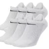 Nike Everyday Cushioned No-Show Training Socks – 6 Pack 2 Nike Everyday Cushioned No-Show Training Socks – 6 Pack -Lacrosse Unlimited Sales Shop white no show 6 pack