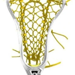 Custom Stringing - Womens Laxpocket Flex Mesh -Lacrosse Unlimited Sales Shop yellow flex mesh in stick